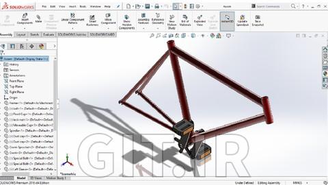 یادگیری مبانی SOLIDWORKS با تمرین 45 تمرین