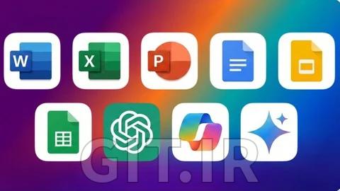 مسترکلاس MS Office با هوش مصنوعی: Microsoft ،Google ،ChatGPT